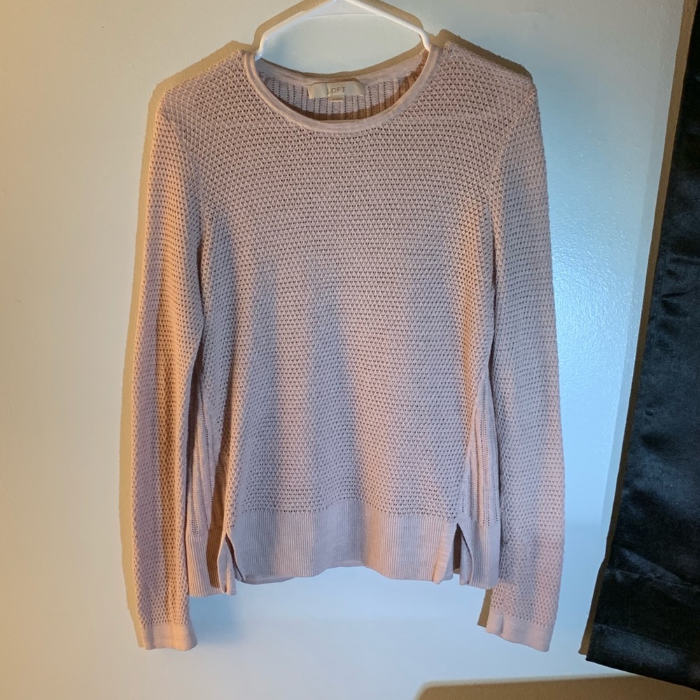 LOFT Sweater with holes